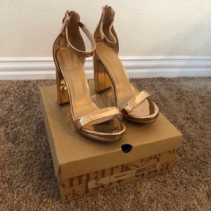 Rose Gold Heels